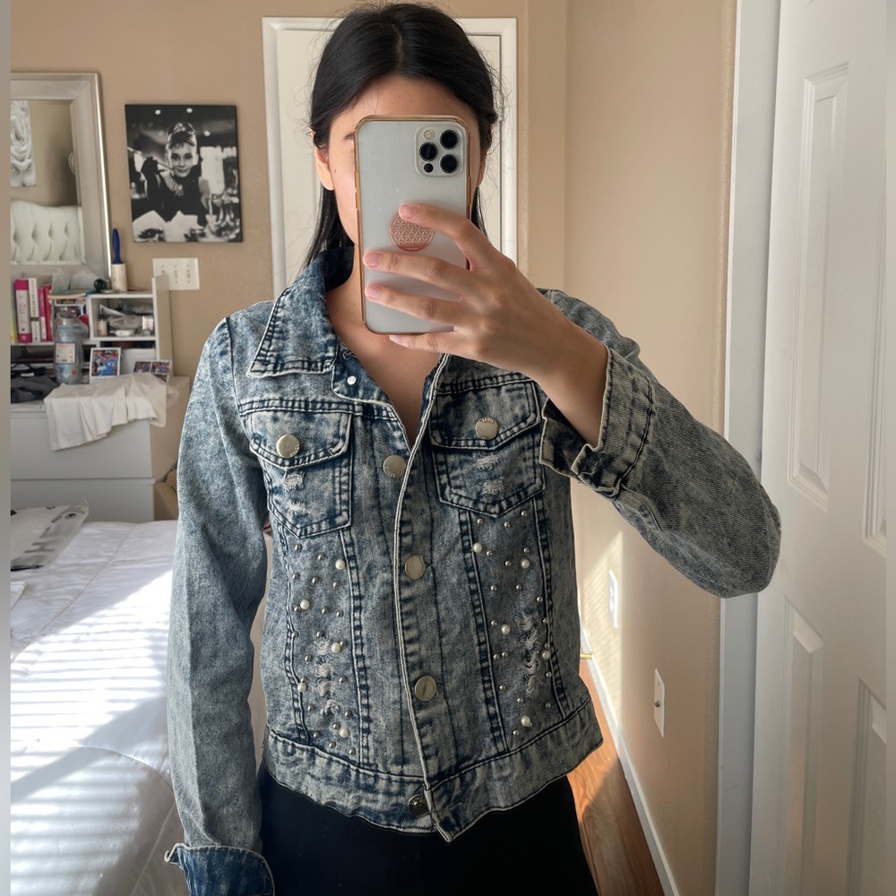 Embellished Denim Jacket